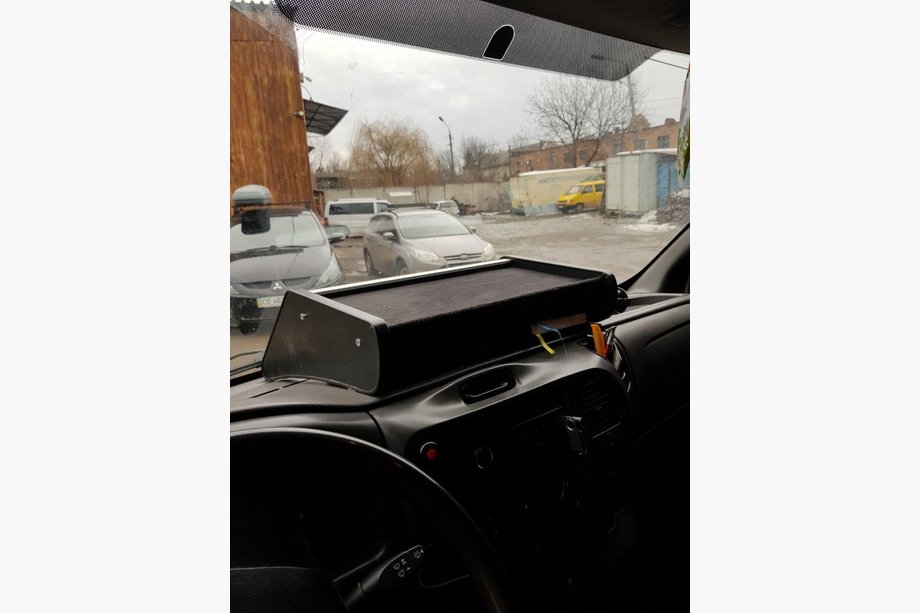 Ford Transit 2000–2014 Półka na deskę rozdzielczą (Typ-1) Zdjęcia 2