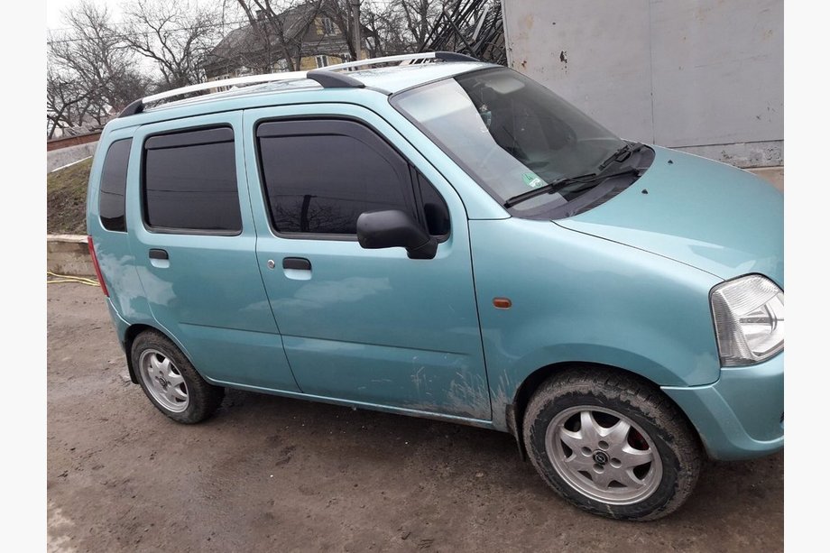 Opel Agila 2000-2007 Relingi Dachowe Chromowane Image
