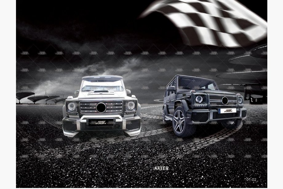 Mercedes G сlass W463 1990-2018 Zestaw body kit (na zamówienie z katalogu) Image