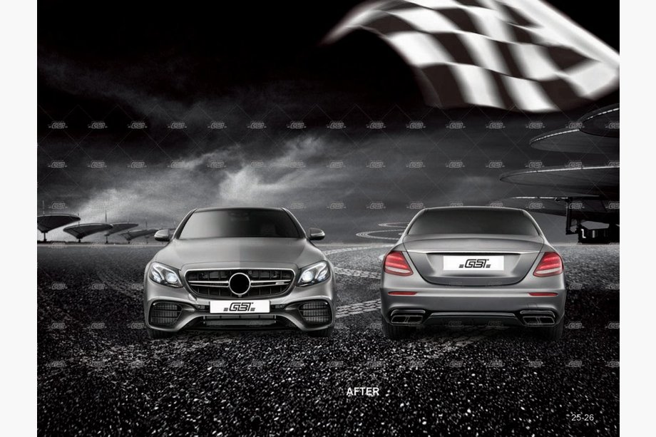 Mercedes E-class W213 2016-2023 Kompletny body kit AMG E63 (do 2016-2020) Zdjęcia 8