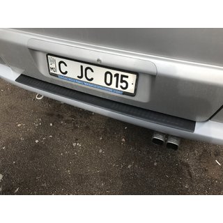 Nakładka na tylny zderzak DDU-Mat (ABS)