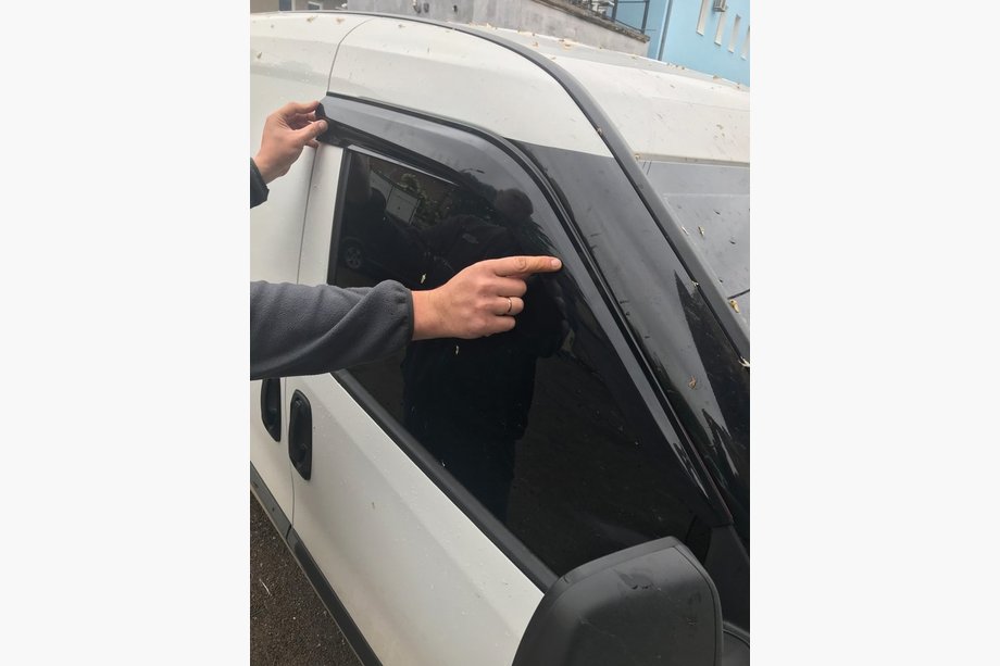 Opel Combo 2012-2018 Deflektory Okienne DD-Mugen 4 sztuki Image