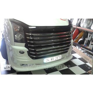Zderzak przedni 2012↗ (styl USA, do lakierowania) Volkswagen Crafter 2006-2016 zdjęcia 1