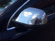 Audi Q7 2005-2015 Nakładki na Lusterka (2 szt, Stal Nierdzewna) OmsaLine, Stal Nierdzewna zdjęcia 1