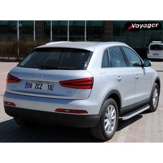 Progi Boczne BlackLine (2 szt, Aluminium) Audi Q3 2011-2019 zdjęcia 1