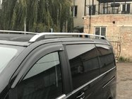 Mercedes Viano 2004-2014 Relingi dachowe szare Skyport (pełny metal) zdjęcia 1