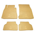 BMW 7 Series E38 1994-2001 Beżowe dywaniki gumowe (4 szt, Stingray Premium) zdjęcia 1