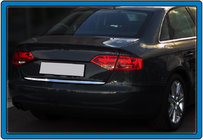Audi A4 B8 2007-2015 Listwa bagażnika stal nierdzewna (Sedan) zdjęcia 1