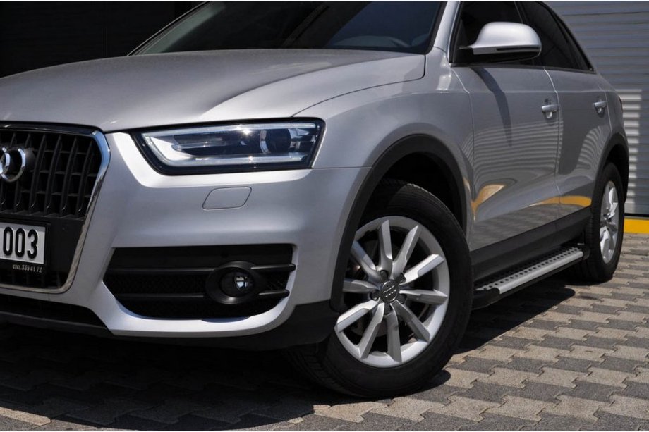 Audi Q5 2008-2017 Progi boczne Allmond Grey (2 szt., aluminium) Image