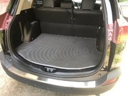 Toyota Rav 4 2013-2018 Dywanik bagażnika z wnęką na koło zapasowe (EVA, Czarny) zdjęcia 1