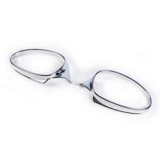 Chromowane Nakładki na Lusterka 2005-2008 (2 szt, ABS) BMW 3 Series E90/E91 2005-2011 zdjęcia 2