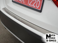 BMW X1 E84 2009-2015 Nakładka na tylny zderzak Natanika (stal nierdzewna) zdjęcia 1