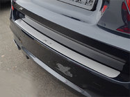 BMW X3 E83 2003-2010 Nakładka na tylny zderzak Nataniko (2006-2010, Stal Nierdzewna) zdjęcia 1