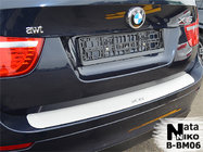 BMW X6 E71 2008–2014 Nakładka na tylny zderzak Natanika (stal nierdzewna) zdjęcia 1