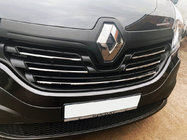 Renault Trafic 2015- Chromowane nakładki na grill 2015-2019 (5 szt., stal nierdzewna) OmsaLine - Włoska Stal Nierdzewna zdjęcia 1