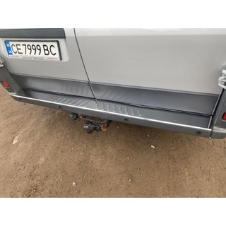 Nakładka na tylny zderzak stal nierdzewna Citroen Jumper 2007-2025 zdjęcia 3