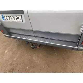 Nakładka na tylny zderzak stal nierdzewna Peugeot Boxer 2006-2025 zdjęcia 3