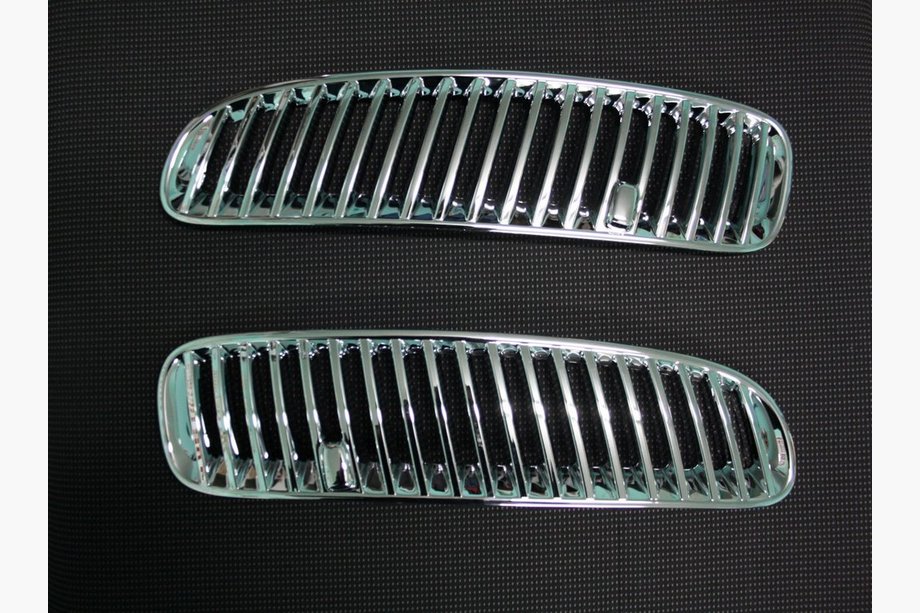 BMW X5 E53 1999–2006 Nakladki na kratki nawiewu (2 szt, plastik) Image