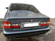 BMW 5 Series E34 1988-1995 Listwa chromowana nad tablicą rejestracyjną (stal nierdzewna) zdjęcia 1