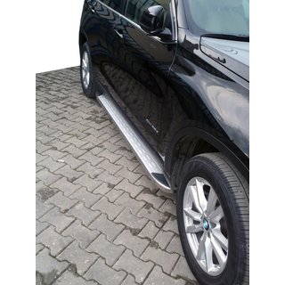 Progi Boczné MsLine Omsa (2 szt, Aluminium)