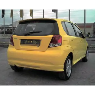 Nakładka na tylny zderzak (gruntowana do lakierowania) Chevrolet Aveo T200 2002-2008 zdjęcia 2