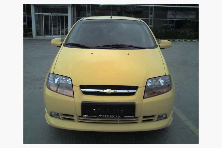 Chevrolet Aveo T200 2002-2008 Nakładka na przedni zderzak (pod lakierowanie) Image