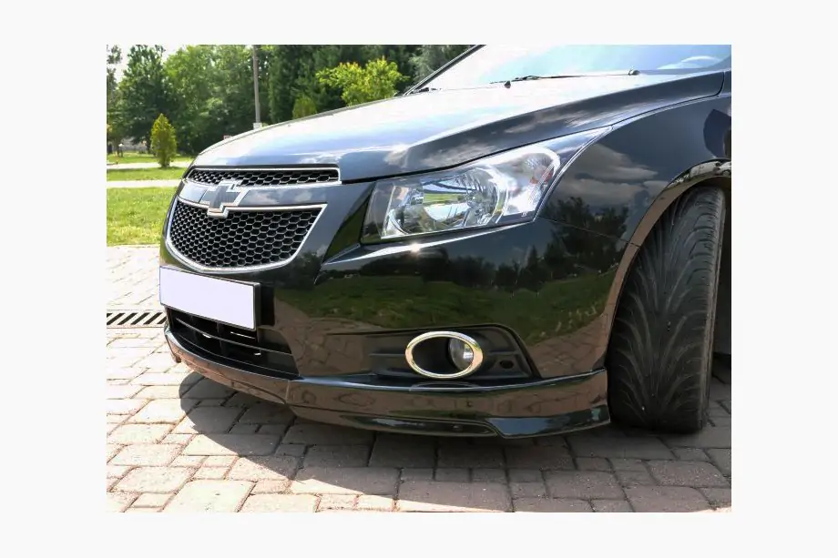 Chevrolet Cruze 2009–2015 Nakładka na przedni zderzak HB (Meliset, do lakierowania) Zdjęcia 1