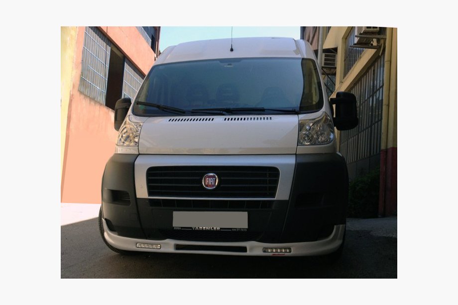 Citroen Jumper 2007-2025 Nakładka przednia 2006-2013 (wąska z LED, do lakierowania) Image