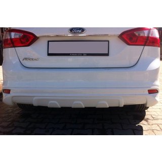 Nakładka na tylny zderzak Sedan 2011-2015 (gruntowana do lakierowania) Ford Focus III 2011-2017 zdjęcia 2