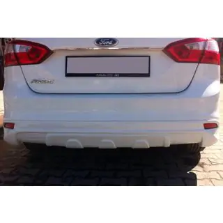 Nakładka na tylny zderzak Sedan 2011-2015 (gruntowana do lakierowania) Ford Focus III 2011-2017 zdjęcia 2