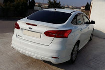 Ford Focus III 2011-2017 Nakładka na tylny zderzak Sedan 2015↗ (gruntowana do lakierowania) zdjęcia 1