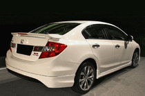 Honda Civic Sedan IX 2011-2016 Spojler Isikli (zagruntowany do malowania) zdjęcia 1