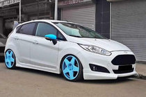 Ford Fiesta 2008-2017 Nakładka na przedni zderzak 2013-2017 (do lakierowania) zdjęcia 1