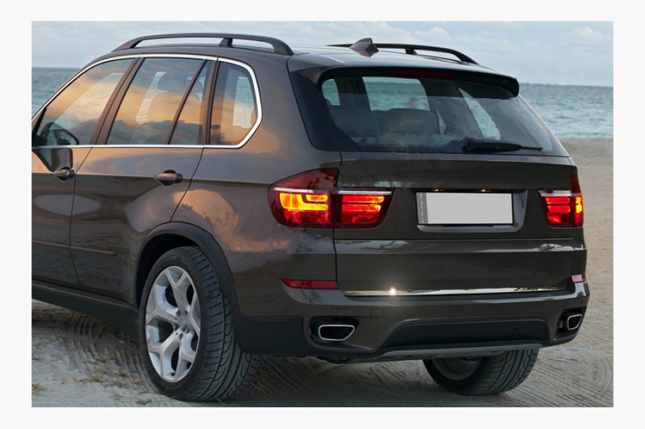 BMW X5 E70 2007-2013 Listwa bagażnika stal nierdzewna Image