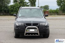 BMW X3 E83 2003-2010 Pałąk Przedni (Stal Nierdzewna) 51 mm zdjęcia 3