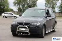 BMW X3 E83 2003-2010 Pałąk Przedni (Stal Nierdzewna) zdjęcia 2