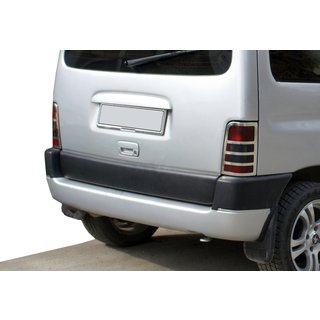 Chromowane nakładki na tylne lampy (2 szt, stal nierdzewna) Peugeot Partner 1996-2008 zdjęcia 4