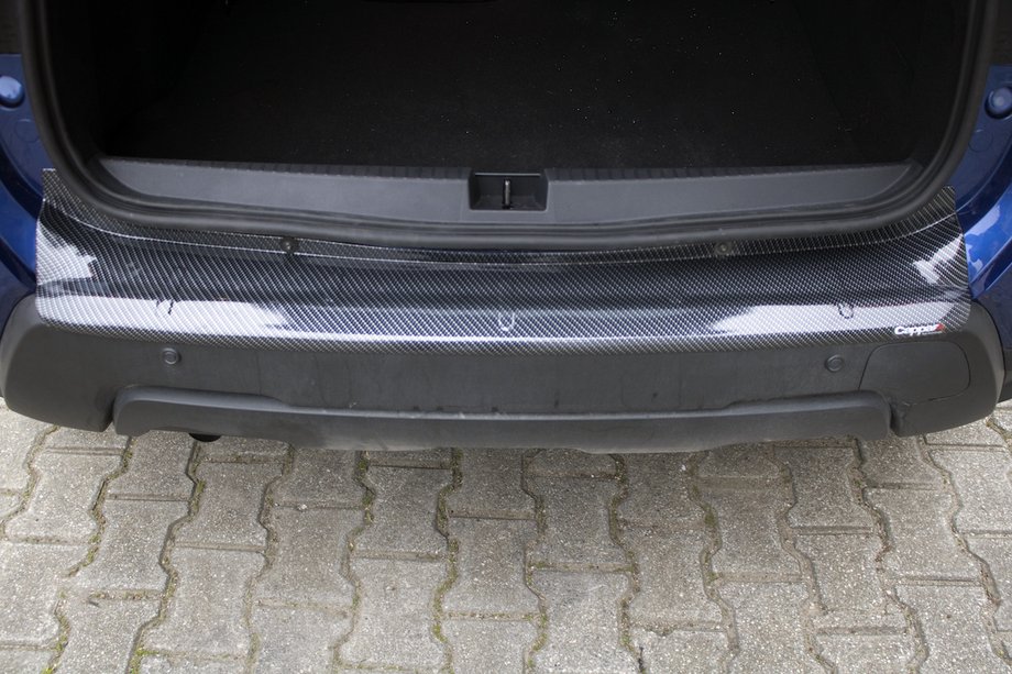 Dacia Duster 2018-2024 Nakładka na tylny zderzak EuroCap (ABS, carbon look) Image