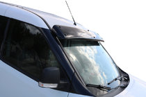 Fiat Doblo II 2010-2022 Daszek na przednia szybe (czarny polysk, 5mm) zdjęcia 1
