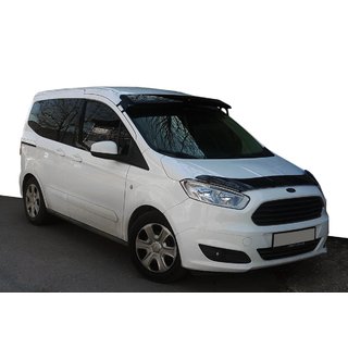Daszek na szybę przednią (czarny połysk, 5mm) Ford Courier 2014-2023 zdjęcia 1