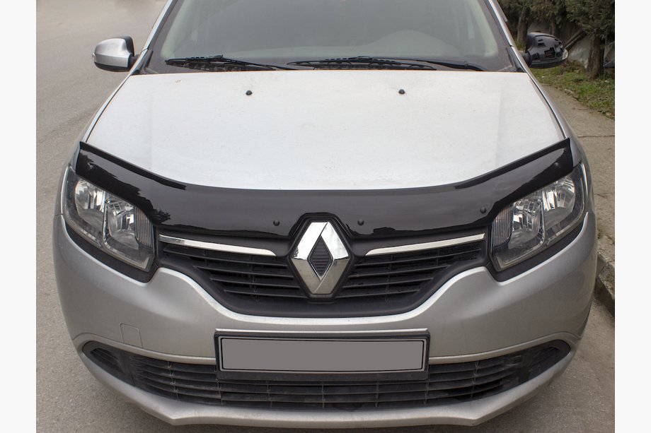 Renault Sandero 2013-2022 Deflektor maski (EuroCap) Zdjęcia 1