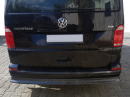 Volkswagen T6 2015-2024 Tylny spoiler nakładka w stylu karbonu (ABS) zdjęcia 1