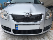 Skoda Fabia 2007-2014 Zimowa osłona na grill (2007-2010, górna) zdjęcia 1