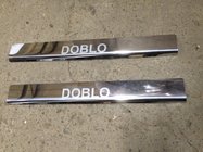 Fiat Doblo I 2001-2005 PROMOCJA !!! Nakładki na Progi Drzwiowe (2 szt, Stal Nierdzewna) zdjęcia 1