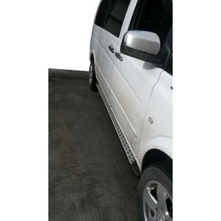 Progi Boczné DOT-Line (2 szt., Aluminium) Mercedes Vito W639 2004-2014