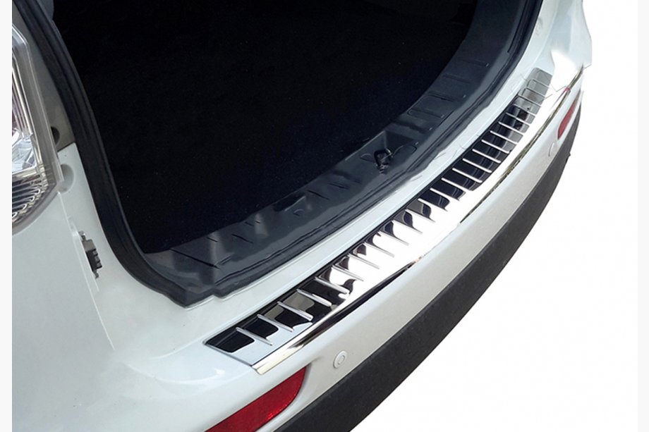 Mitsubishi Outlander 2012-2021 Nakładka na tylny zderzak OmsaLine (2012-2015, stal nierdzewna) Image