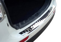 Mitsubishi Outlander 2012-2021 Nakładka na tylny zderzak OmsaLine (2012-2015, stal nierdzewna) zdjęcia 1