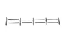 Citroen Nemo 2007-2017 Nakładka na grill (13 szt., stal nierdzewna) zdjęcia 2