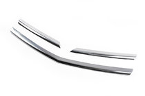Opel Antara 2006-2017 Nakładki na Grill Chromowane (3 szt, Stal Nierdzewna) zdjęcia 2