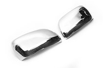 Toyota Land Cruiser 200 2007-2021 Nakładki na Lusterka 2008-2012 (2 szt, Stal Nierdzewna) Carmos - Turecka Stal Nierdzewna zdjęcia 2